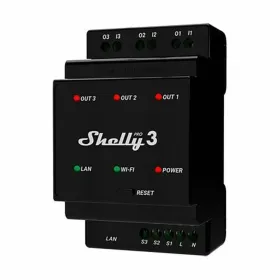 Releja modulis Shelly DIN PRO 3