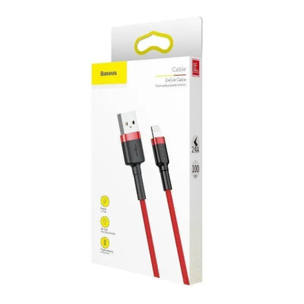 Baseus Cafule USB Lightning Cable 2,4A 0,5m (Re | Osta verkosta — Megaluks
