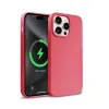 Crong Color Cover Magnetic - iPhone 15 Pro MagSafe Case (Pink)