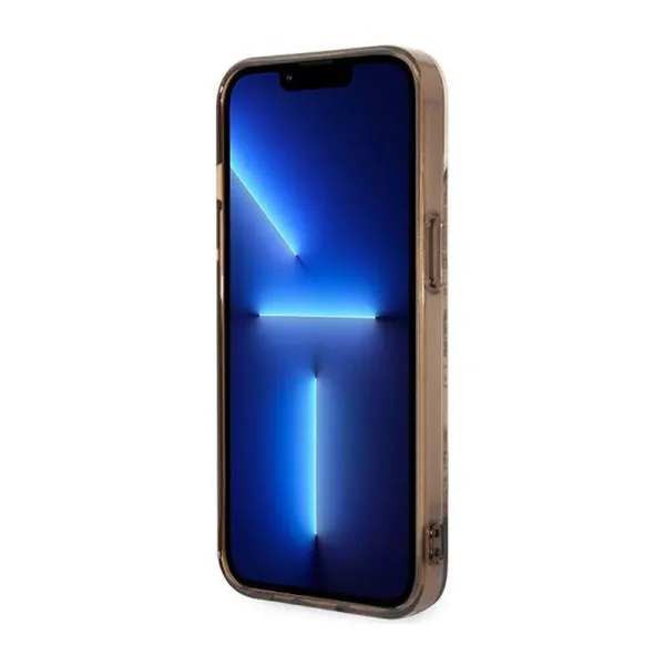 Guess Porcelain Collection - Case for iPhone 14 Plus (Ochre)