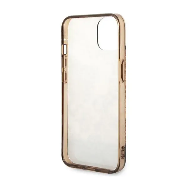 Guess Porcelain Collection - Case for iPhone 14 Plus (Ochre)