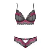 Underwear Set Obsessive Tulia Black L/XL