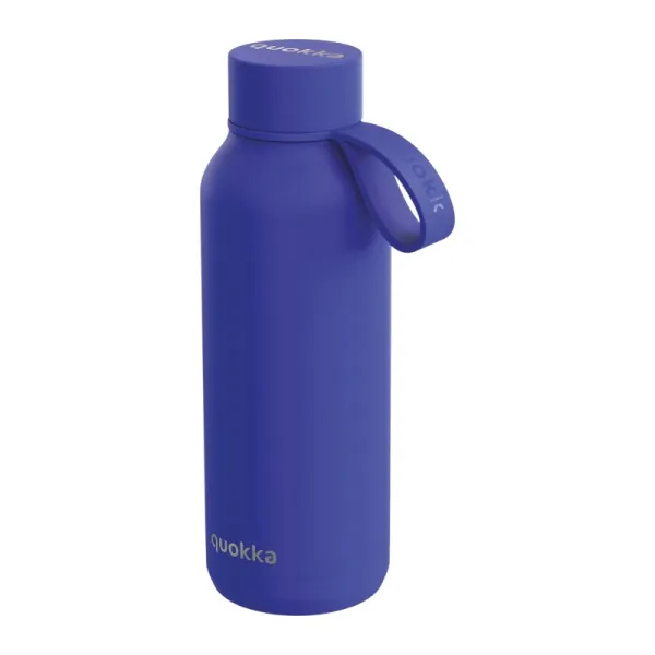 Quokka Solid With Strap - 510ml Stainless Steel Thermos Bottle with Strap (Dusk Blue)