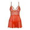 Lėlė Obsessive 838-BAB-3 Raudona S/M