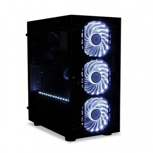 Darkflash F1 computer case (White) + 6 ARGB fan | Pirkt tiešsaistē — Megaluks