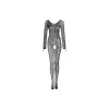 Viso kūno Obsessive G326 Juoda S/M/L