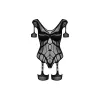 Trikoo Obsessive G334 Musta S/M/L