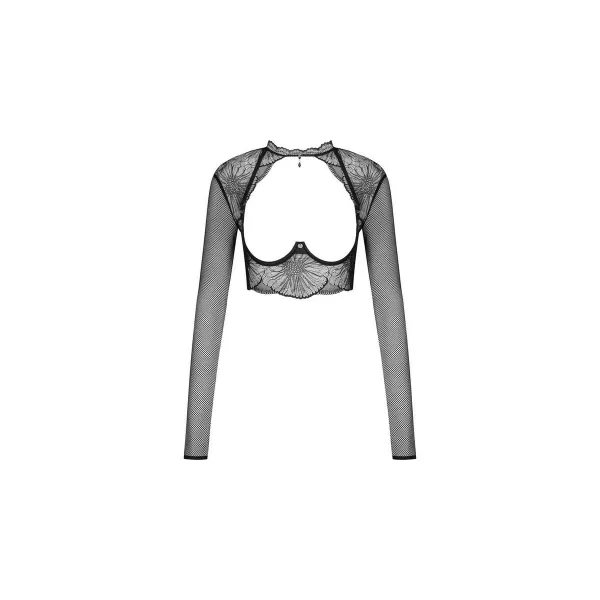 ПОЛУОТКРЫТОЕ Obsessive Mibelia Чёрный M/L
