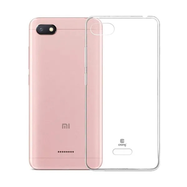 Crong Crystal Slim Cover - Protective Case for Xiaomi Redmi 6A (clear)