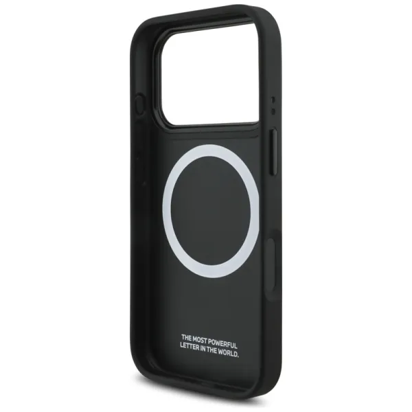 BMW M Perforated Stripe Logo MagSafe - iPhone 17 Pro Case (Gray)