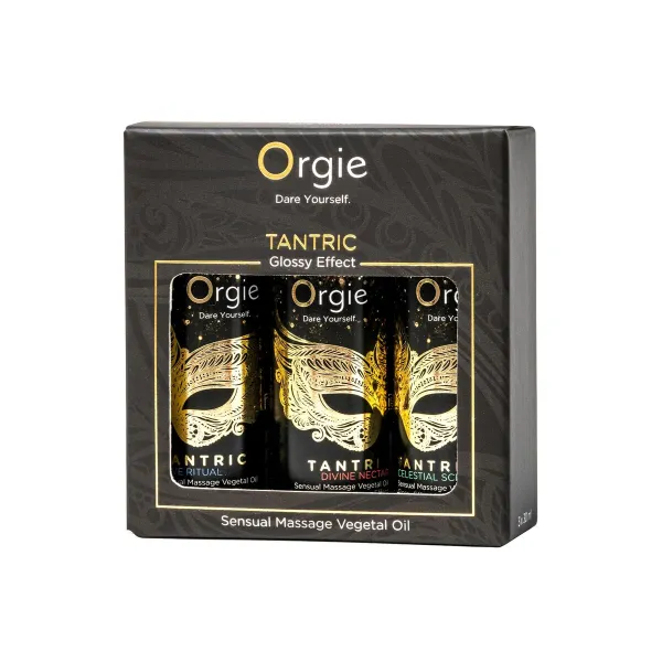 Eroottinen hierontaöljy Orgie Tantric Mini 30 ml x 3