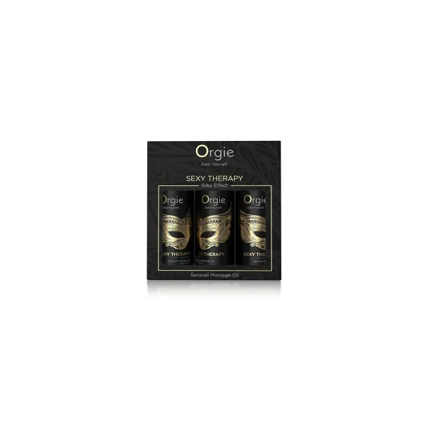 Erotinis masažinis aliejus Orgie Sexy Therapy Mini 30 ml x 3