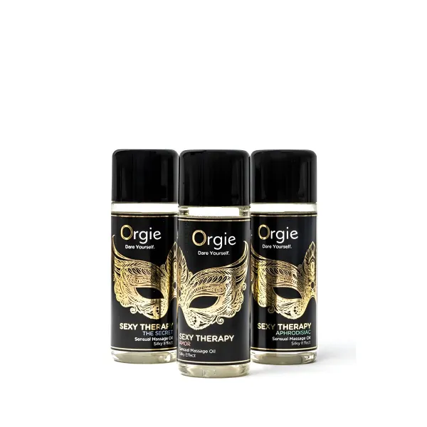 Erootilise massaaži õli Orgie Sexy Therapy Mini 30 ml x 3