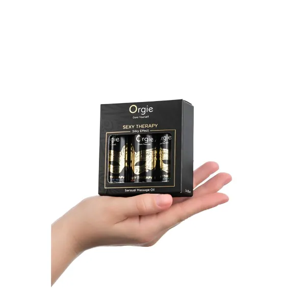 Масло для эротического массажа Orgie Sexy Therapy Mini 30 ml x 3