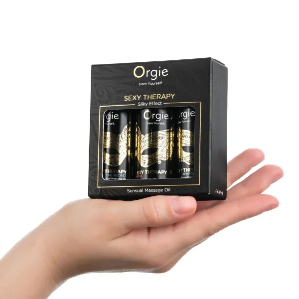 Erootilise massaaži õli Orgie Sexy Therapy Mini 30 ml x 3