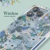 Rifle Paper Clear - Case for iPhone 14 Pro Max (Garden Party Blue)