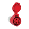 INDUSTRIAL SOCKET HT-214 16A IP44 3P+E 400V