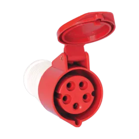 INDUSTRIAL SOCKET HT-225 32A IP44 3P+N+E 400V | Buy online — Megaluks