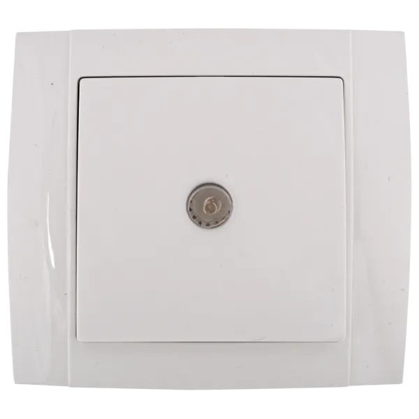SR-2508 TV SOCKET WHITE