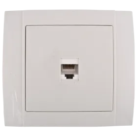 SR-2507 PHONE SOCKET WHITE