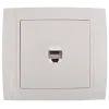 SR-2507 PHONE SOCKET WHITE