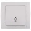 SR-2509 DOOR BELL SWITCH WHITE