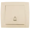 SR-2509 DOOR BELL SWITCH CREAM