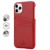 Crong Neat Cover - iPhone 11 Pro Case with Pockets (Red)