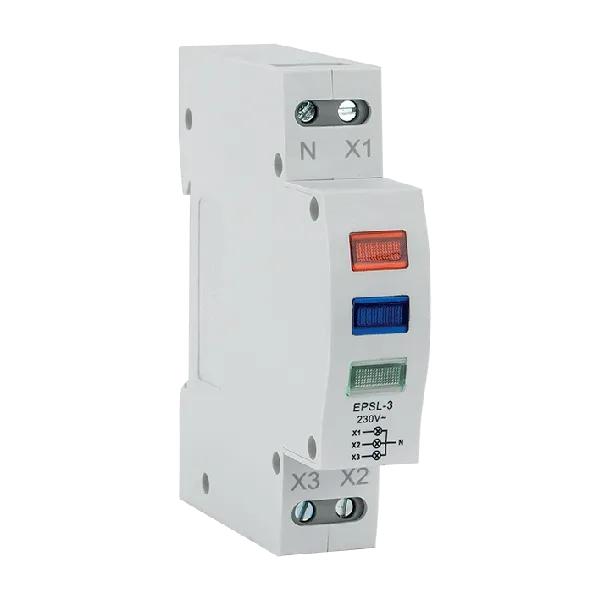 ELD-RGB-DIN LAMP 230V RED/GREEN/BLUE