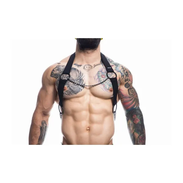 New Comers Strap Cut4men Musta S/M