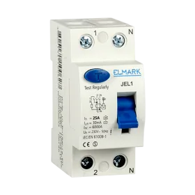 RESIDUAL CURRENT DEVICE JEL1 2P 25A/30MA | Buy online — Megaluks