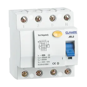 RESIDUAL CURRENT DEVICE JEL2 4P 25A/300mA SIGMA
