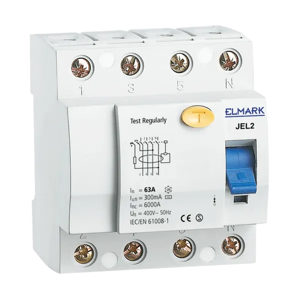 RESIDUAL CURRENT DEVICE JEL2 4P 25A/300mA SIGMA