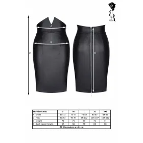 Sijonas Demoniq Juoda XL