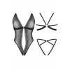 Leotard Demoniq Black XL