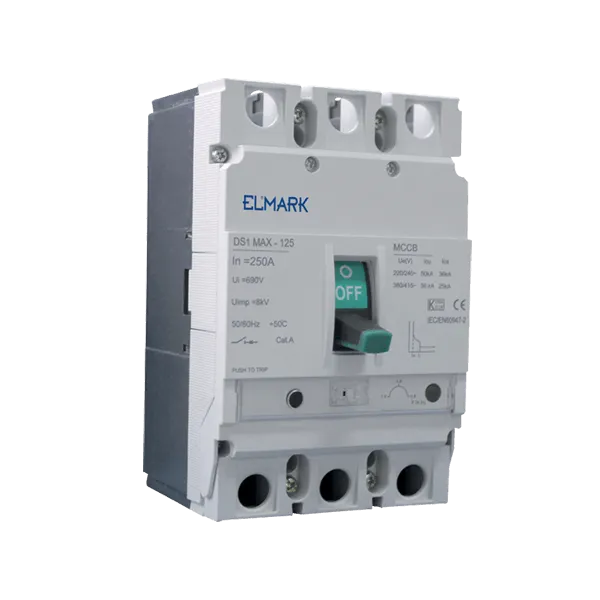 MCCB DS1 МАХ-400 3P 400A ADJUSTABLE