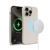 Crong Color Cover Magnetic - iPhone 15 Pro Max MagSafe Case (Stone Beige)