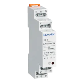 ELR-7C INTERMEDIATE RELAY 24V AC/DC 3ХSPDT 16A