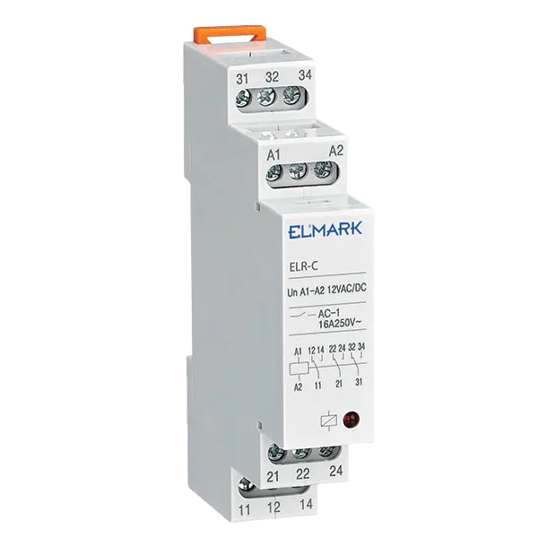 ELR-7C INTERMEDIATE RELAY 24V AC/DC 3ХSPDT 16A