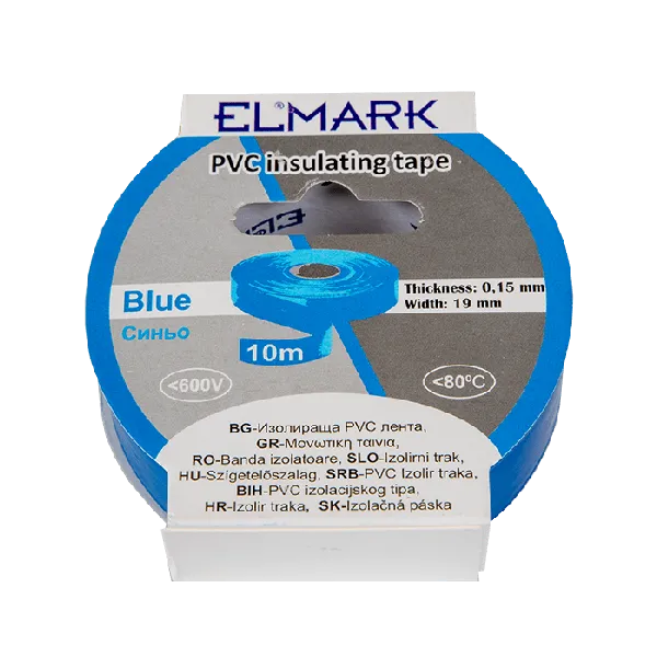 INSULATING TAPE 10mx19mm BLUE