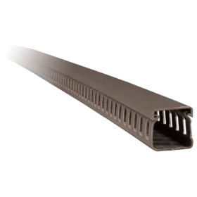25X40 2M SLOTTED PLASTIC CABLE TRUNKING