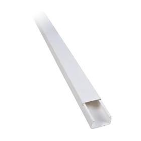 2M 60x40 PLASTIC CABLE TRUNKING CT2 ECONOMIC