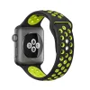 Crong Duo Sport - Apple Watch Band 38/40/41/42 mm (Black/Lime)