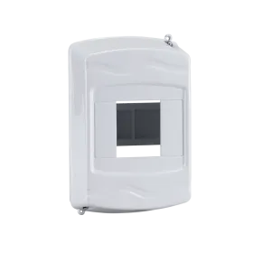 DISTRIBUTION BOX IP40 1-2 WAY SURFACE MOUNTING