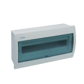PLASTIC BOX FOR SURFACE MOUNTING 12 WAY - BLUE DOOR | Buy online — Megaluks