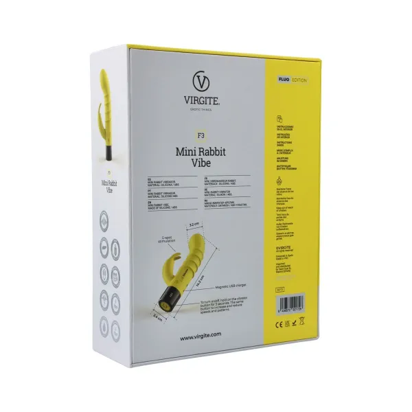 Divkārši Stimulējošs Vibrators Virgite Silikona