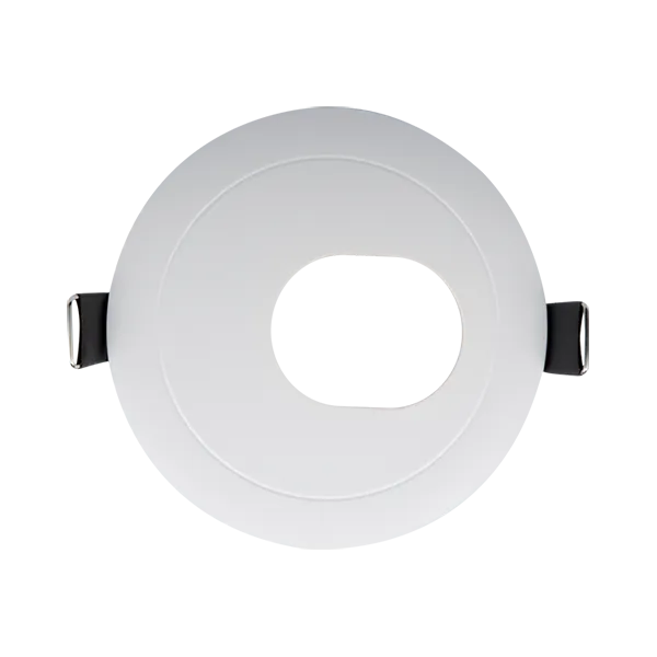 PLASTIC DOWNLIGHT ROUND IN ONE SIDE D90mm WHITE | Buy online — Megaluks
