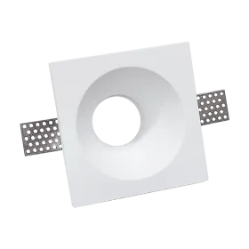 ГИПСОВЫЙ СВЕТИЛЬНИК КВАДРАТНЫЙ GU10 120x120 | Купить онлайн — Megaluks