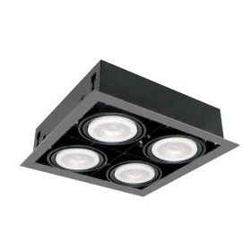 QUAD4 PAR30 4xE27 tumehall | Osta veebist — Megaluks