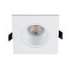 LED PLASTIC SQUARE SPOTLIGHT PAR 16 COB 7W 2700-3000K WHITE